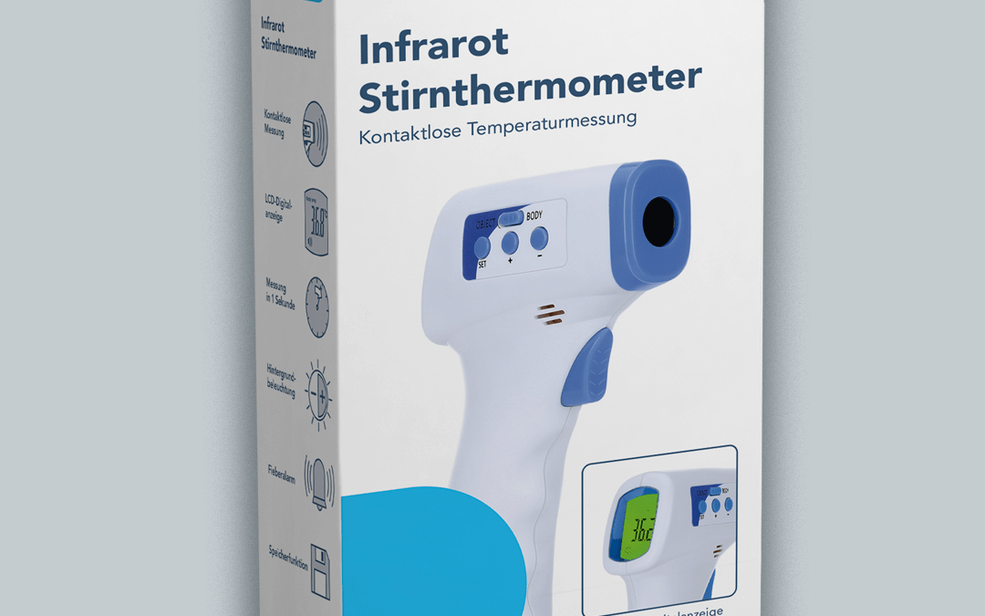 Infrarot Stirnthermometer
